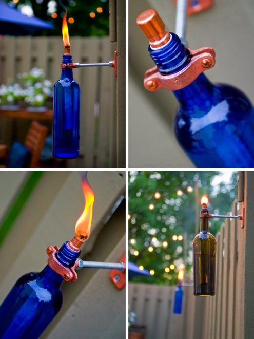 wine bottle torch